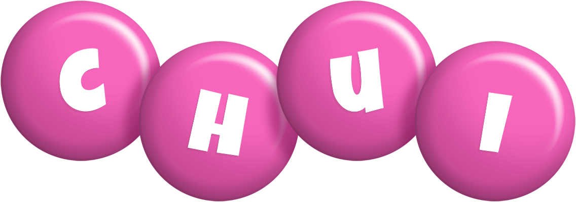 Chui candy-pink logo