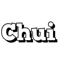 Chui snowing logo