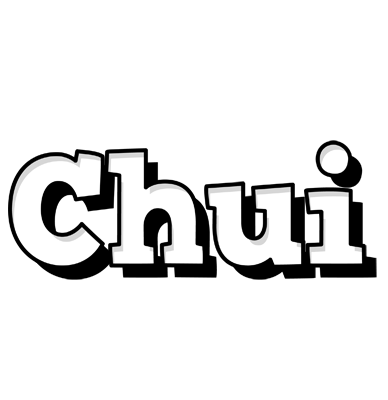 Chui snowing logo