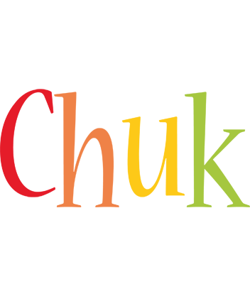 Chuk birthday logo