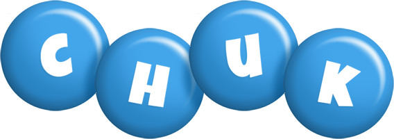 Chuk candy-blue logo