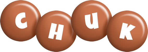 Chuk candy-brown logo