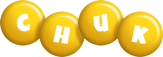 Chuk candy-yellow logo