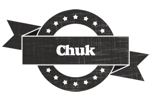 Chuk grunge logo