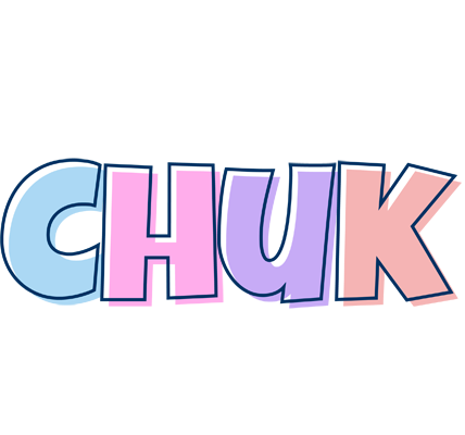 Chuk pastel logo