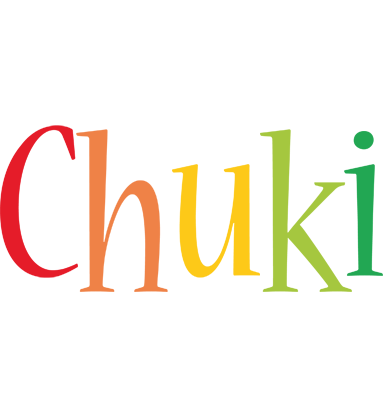 Chuki birthday logo