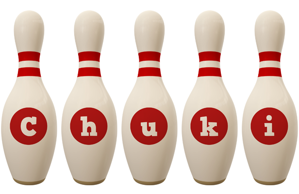 Chuki bowling-pin logo