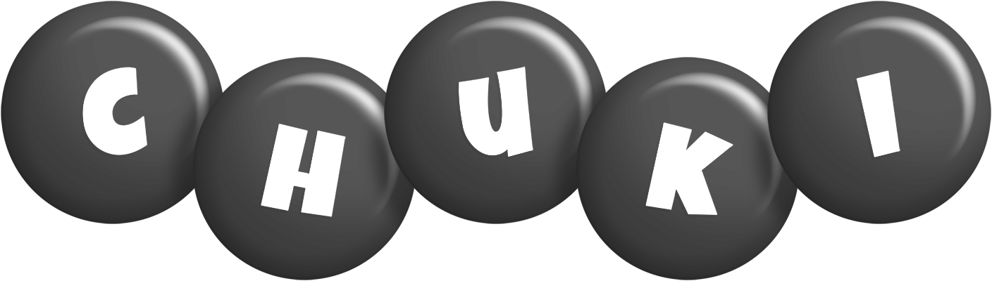 Chuki candy-black logo