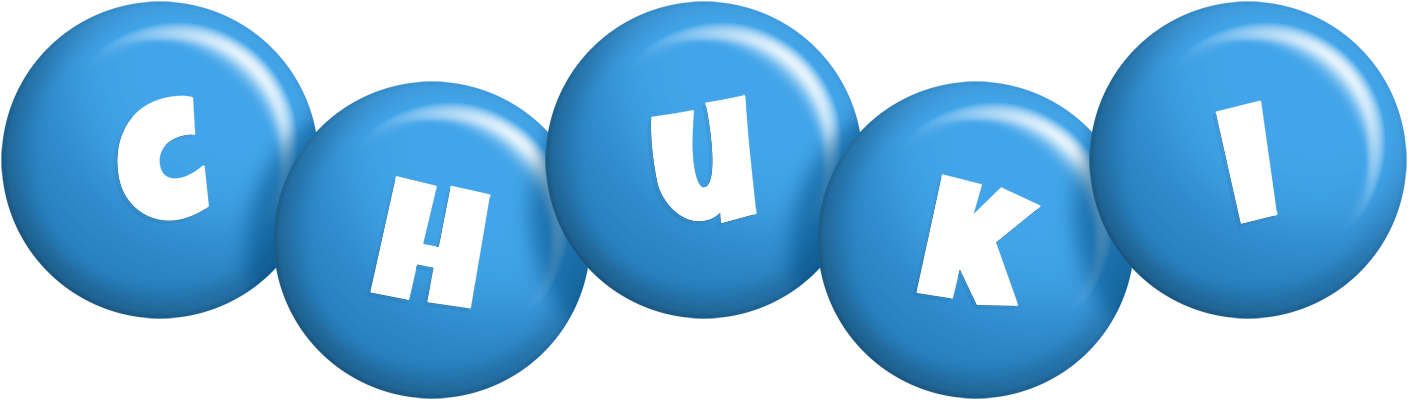 Chuki candy-blue logo