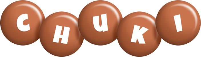 Chuki candy-brown logo