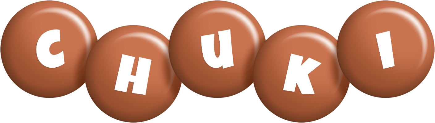 Chuki candy-brown logo