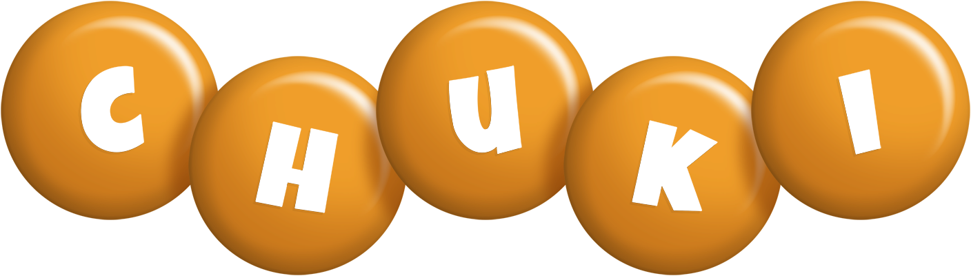 Chuki candy-orange logo