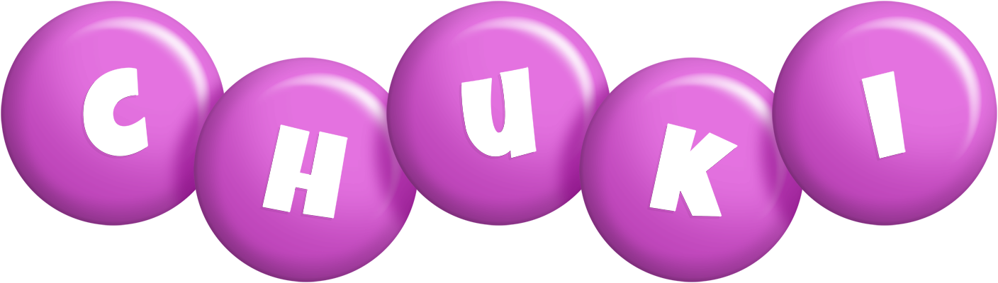 Chuki candy-purple logo