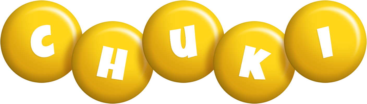 Chuki candy-yellow logo