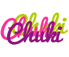 Chuki flowers logo