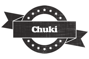 Chuki grunge logo