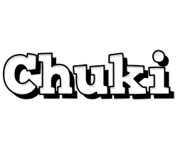 Chuki snowing logo