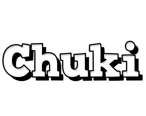 Chuki snowing logo