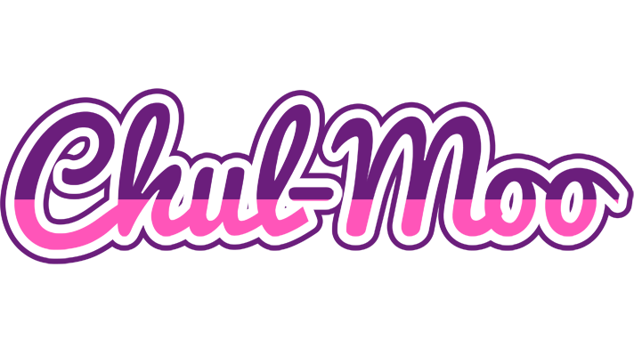 Chul-Moo cheerful logo