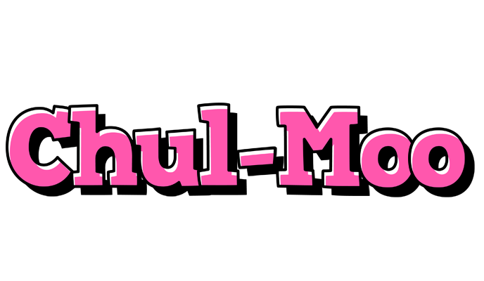 Chul-Moo girlish logo