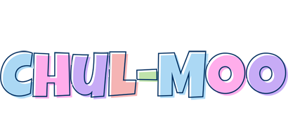 Chul-Moo pastel logo