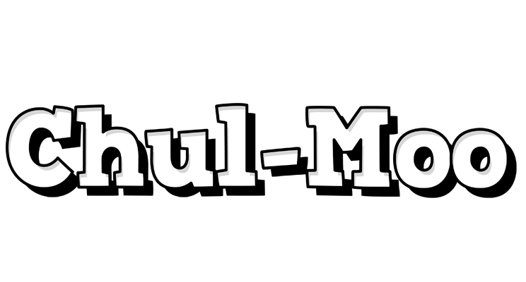 Chul-Moo snowing logo