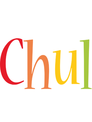Chul birthday logo