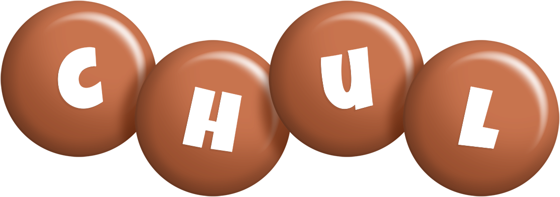 Chul candy-brown logo