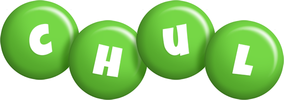 Chul candy-green logo