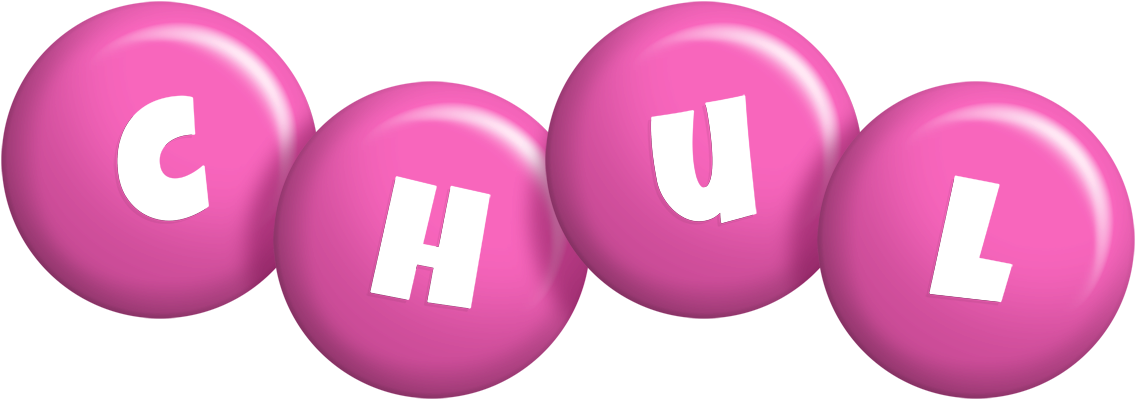 Chul candy-pink logo