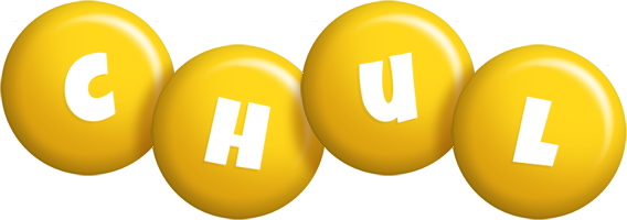 Chul candy-yellow logo