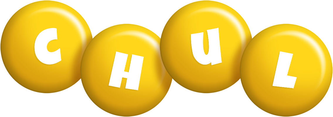 Chul candy-yellow logo