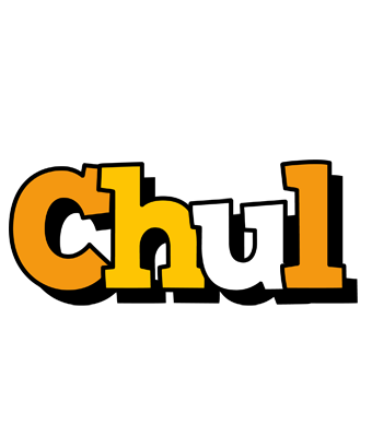 Chul cartoon logo
