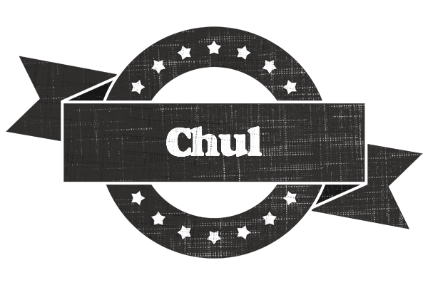 Chul grunge logo