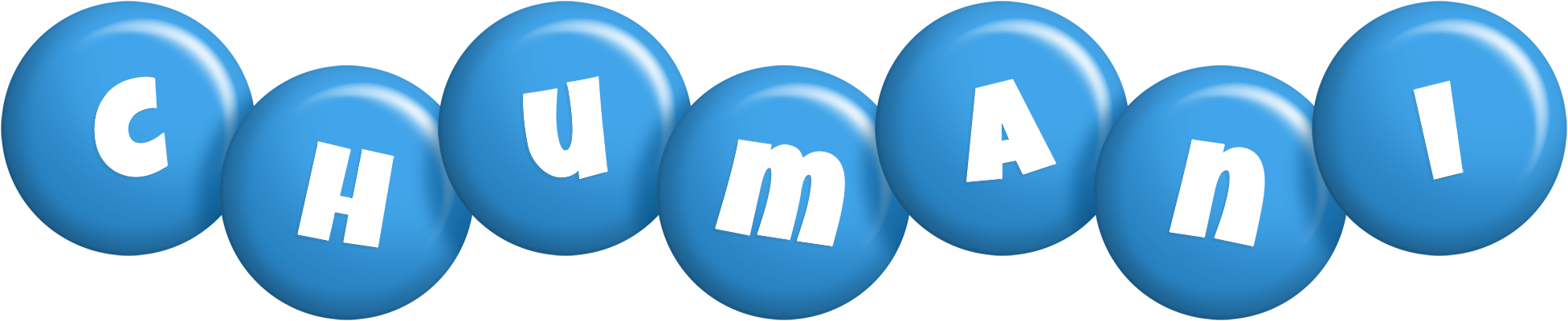 Chumani candy-blue logo