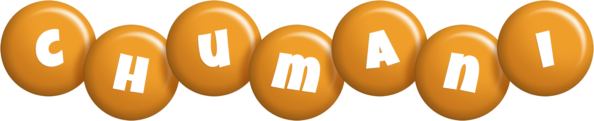 Chumani candy-orange logo