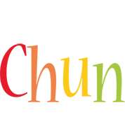 Chun birthday logo