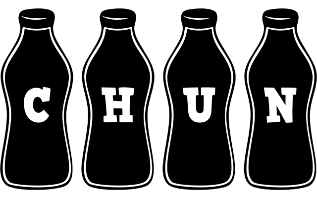 Chun bottle logo
