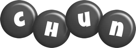 Chun candy-black logo