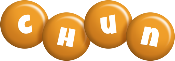 Chun candy-orange logo