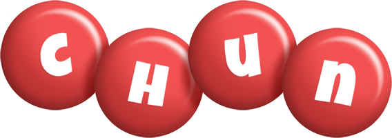 Chun candy-red logo