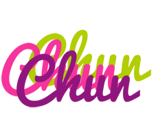 Chun flowers logo