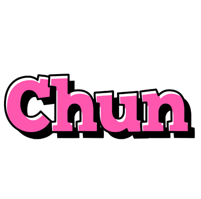 Chun girlish logo