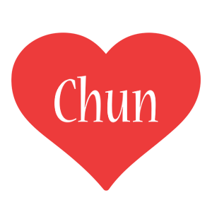 Chun love logo