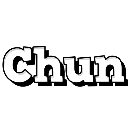 Chun snowing logo