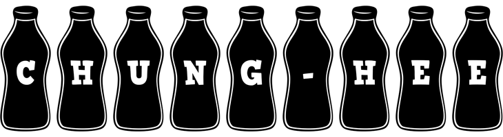 Chung-Hee bottle logo