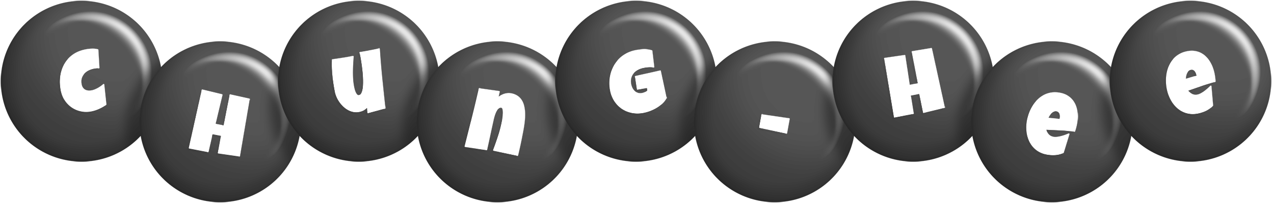 Chung-Hee candy-black logo