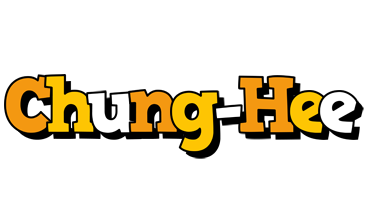 Chung-Hee cartoon logo