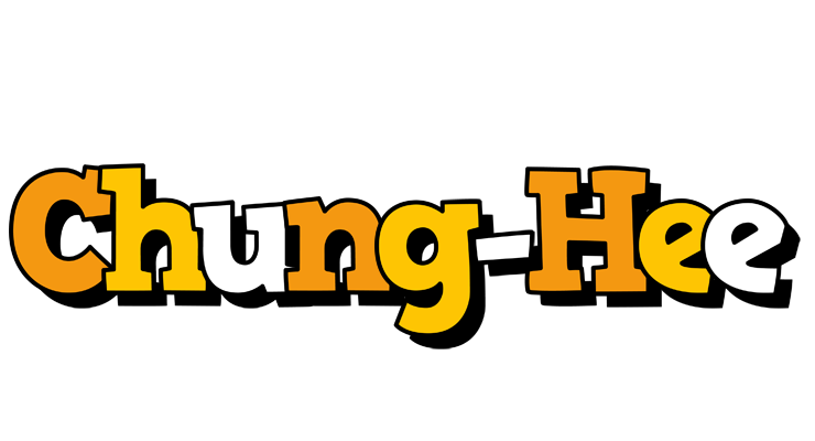 Chung-Hee cartoon logo