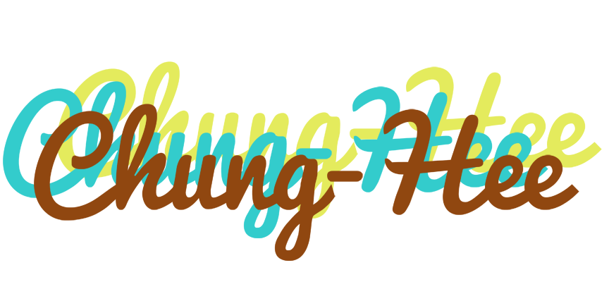 Chung-Hee cupcake logo